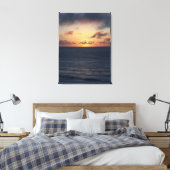 Ocean Sunrise II Canvas Afdruk (Insitu (Slaapkamer))