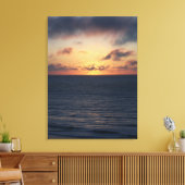 Ocean Sunrise II Canvas Afdruk (Insitu (Woonkamer))