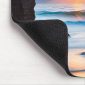 Ocean Sunrise met baksteentunnel Muismat (Hoek)