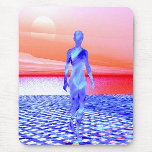 Ocean Sunrise Muismat (Voorkant)