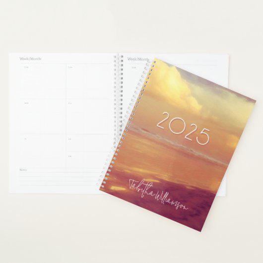 Ocean Sunrise Painting Planner (Display)