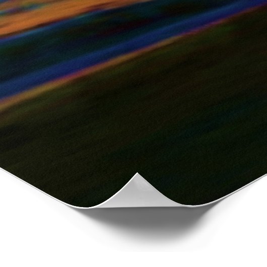 Ocean Sunrise Poster (Hoek)