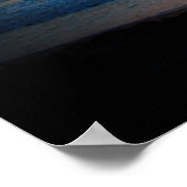 OCEAN SUNRISE SERENITY PRAYER ORIGINEEL POSTER (Hoek)