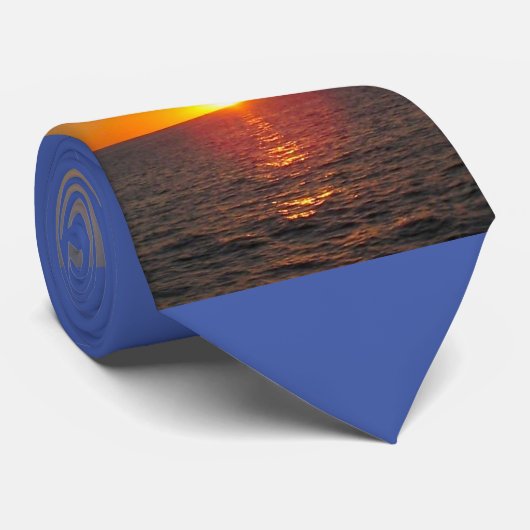 Ocean Sunrise Stropdas (Opgerold)