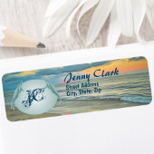 Ocean Sunset 0735 Adres Etiket