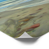 Ocean Sunset 0735 Art Print (Hoek)