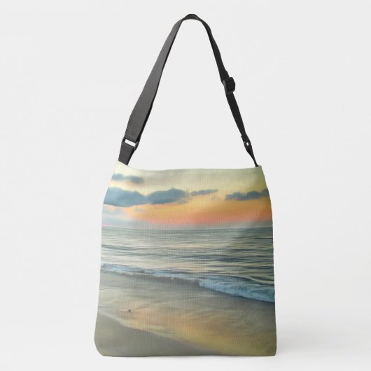 Ocean Sunset 0735 Crossbody Tas (Achterkant)