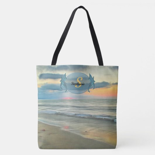 Ocean Sunset 0735 Tote Bag (Voorkant)