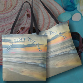 Ocean Sunset 0735 Tote Bag