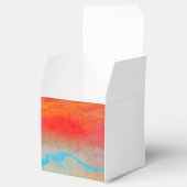 Ocean Sunset Abstract Bedankdoosjes (Geopend)