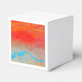 Ocean Sunset Abstract Bedankdoosjes (Achterkant)