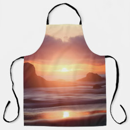Ocean Sunset Apron Schort
