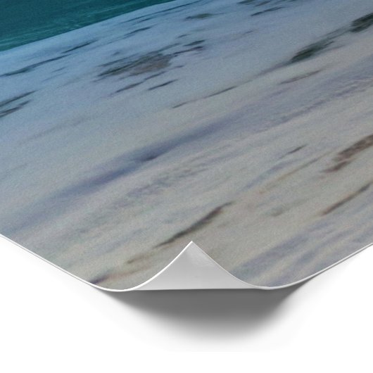 Ocean Sunset Beach Foto 193 Poster (Hoek)