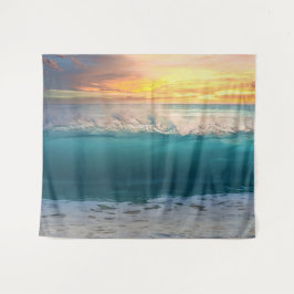 Ocean Sunset Beach Foto 193 Wandkleed