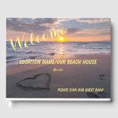 Ocean Sunset Beach House, B&B, Restaurant Welcome Gastenboek (Voorkant)