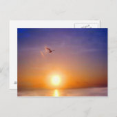 Ocean Sunset Bliss Briefkaart (Voorkant / Achterkant)