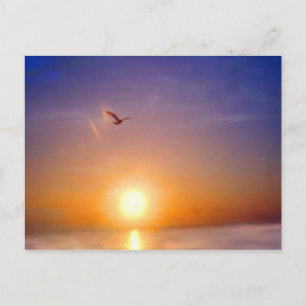 Ocean Sunset Bliss Briefkaart