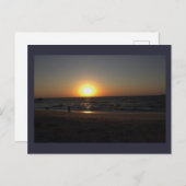 Ocean Sunset Briefkaart (Voorkant / Achterkant)