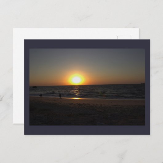 Ocean Sunset Briefkaart (Voorkant / Achterkant)