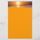 Ocean Sunset Briefpapier (Voorkant)