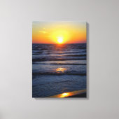 Ocean Sunset Canvas Afdruk (Voorkant)