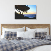 Ocean Sunset Canvas Afdruk (Insitu (Slaapkamer))