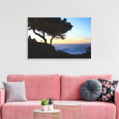 Ocean Sunset Canvas Afdruk (Insitu (Woonkamer))