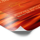 Ocean Sunset Celebration of Life Deel een geheugen Foto Afdruk (Hoek)