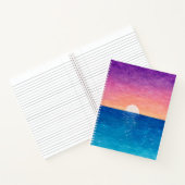 Ocean Sunset Design Notebook Notitieboek (Binnen)