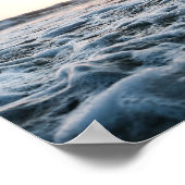 Ocean sunset in Southern California poster print (Hoek)