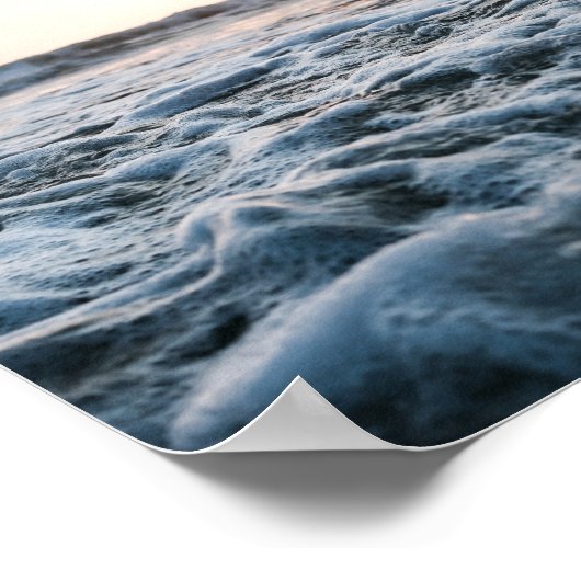 Ocean sunset in Southern California poster print (Hoek)