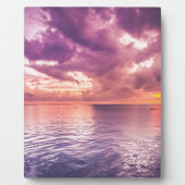 Ocean Sunset Inspirerend Fotoplaat (Voorkant)
