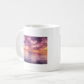 Ocean Sunset Inspirerend Koffiemok (Voorkant links)