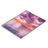 Ocean Sunset Inspirerend Notitieboek (Linkerzijde)