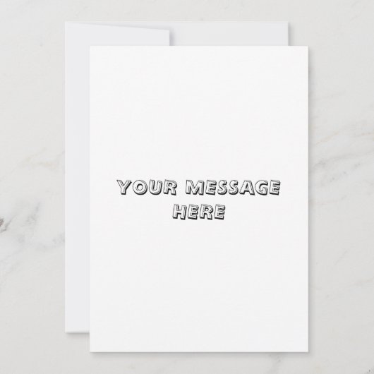 Ocean Sunset Kaart (Achterkant)