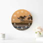 Ocean Sunset Kauai Hawaii Grote Klok (Huis)