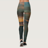 Ocean Sunset leggings (Achterkant)