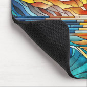 Ocean Sunset mozaïek kunst Muismat (Hoek)