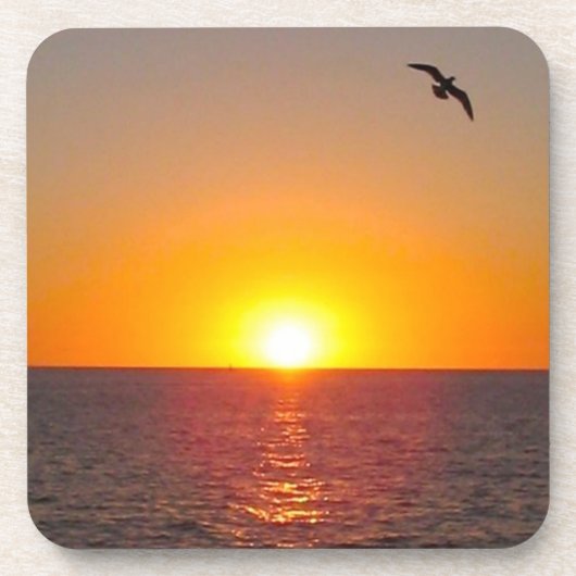 Ocean Sunset Onderzetter Set (Voorkant)