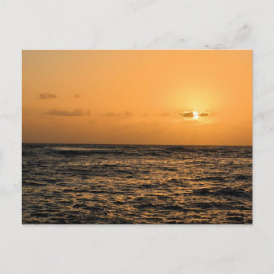 Ocean Sunset op Hawaï Briefkaart