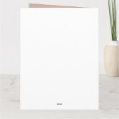 Ocean Sunset Pastor appreciatie Bedankkaart (Achterkant)