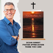 Ocean Sunset Pastor appreciatie