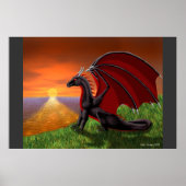 Ocean Sunset Poster (Voorkant)