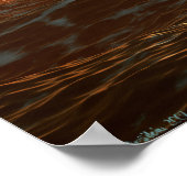 Ocean Sunset Poster (Hoek)