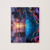Ocean Sunset Puzzle Legpuzzel (Verticaal)