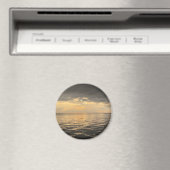 Ocean Sunset Reflection Photography -Beautiful Sea Magneet (Insitu (Vaatwasser))