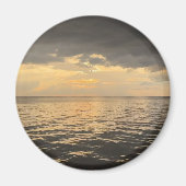 Ocean Sunset Reflection Photography -Beautiful Sea Magneet (Voorkant)