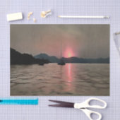 Ocean Sunset Sailboat Sunset Bozburun Marmaris Tissuepapier (Craft)