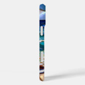 Ocean Sunset Seashell iPhone Case Coastal Art (Achterkant / Rechts)