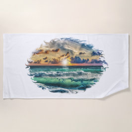 Ocean Sunset Strandlaken